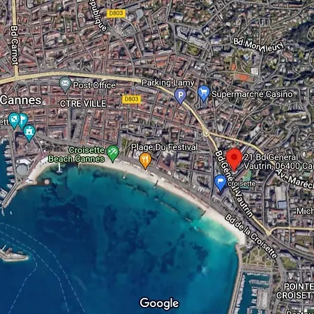 Apartment Croisette T2 Derriere Martinez 3' A Pied